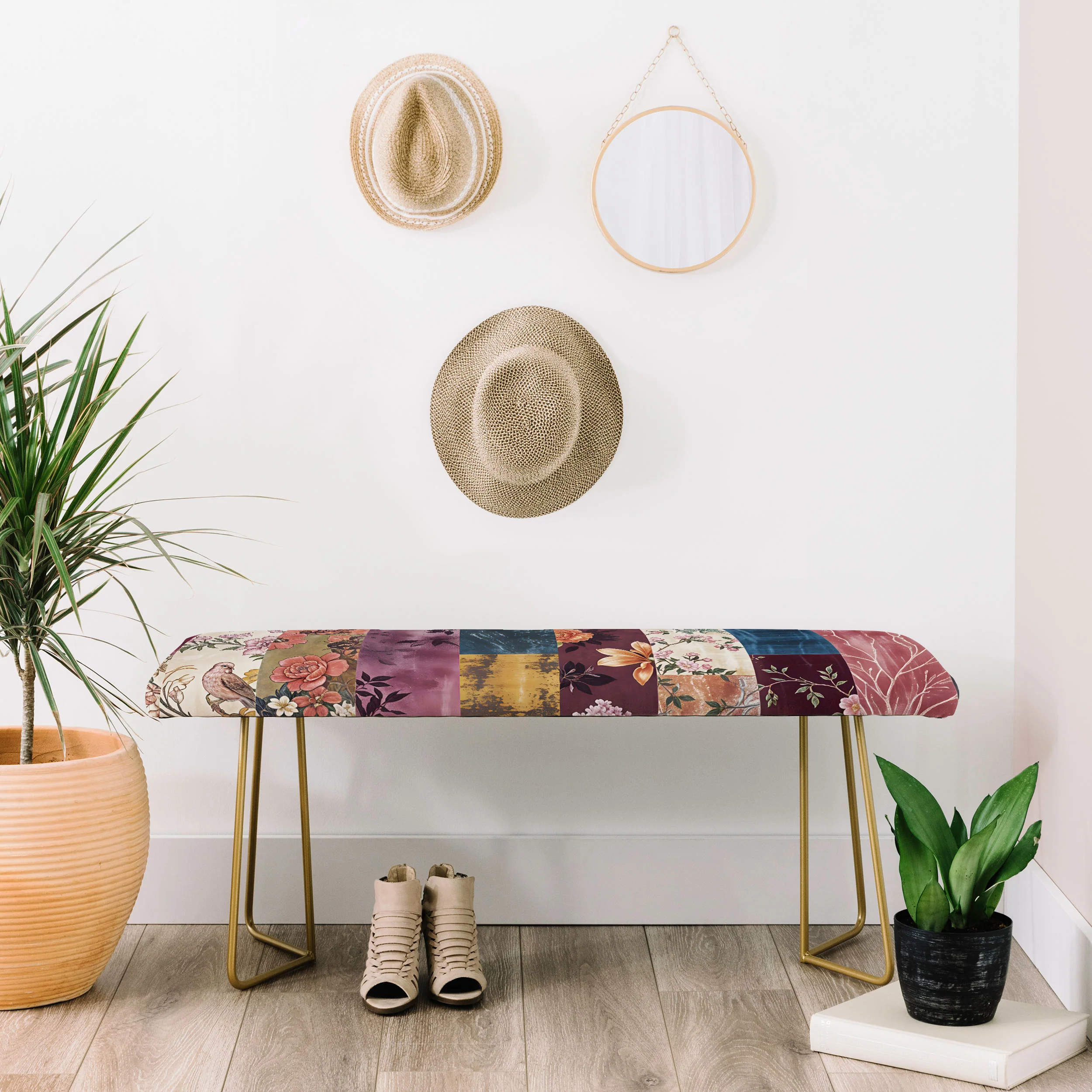 Megan Morris Gypsy Souk Patchwork Bench - Image 7