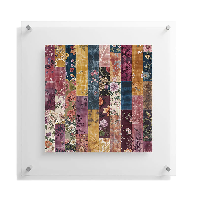 Megan Morris Gypsy Souk Patchwork Floating Acrylic Print - Image 27