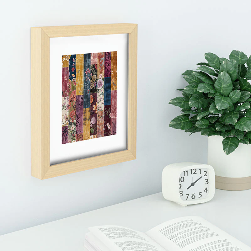 Megan Morris Gypsy Souk Patchwork Recessed Framing Rectangle - Image 6
