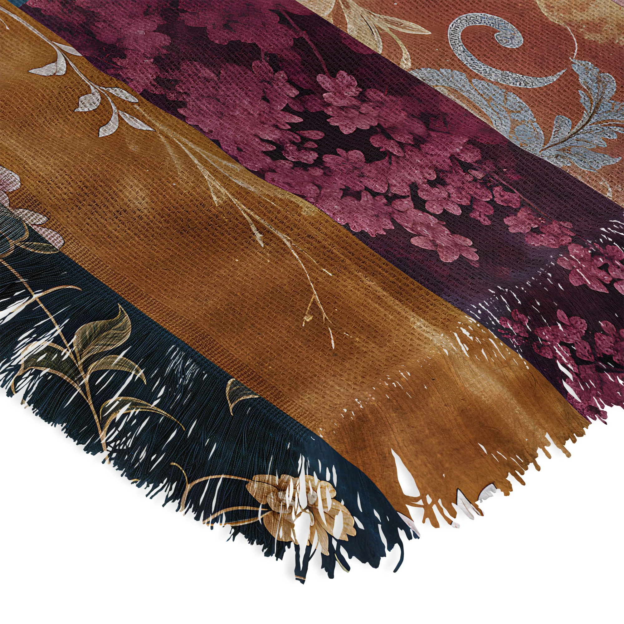 Megan Morris Gypsy Souk Patchwork Throw Blanket - Image 5