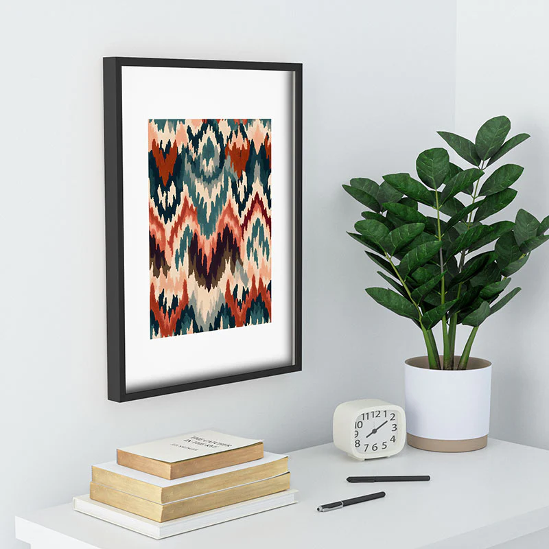 Megan Morris Kashimiran Kilim Recessed Framing Rectangle - Image 18