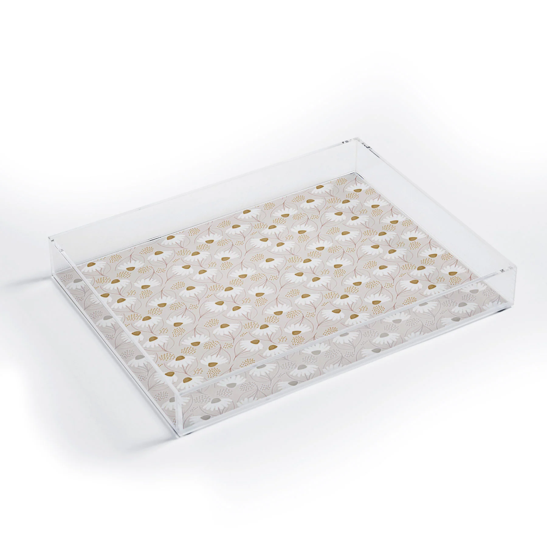 Menina Lisboa Pastel Spring Daisies Acrylic Tray - Image 3