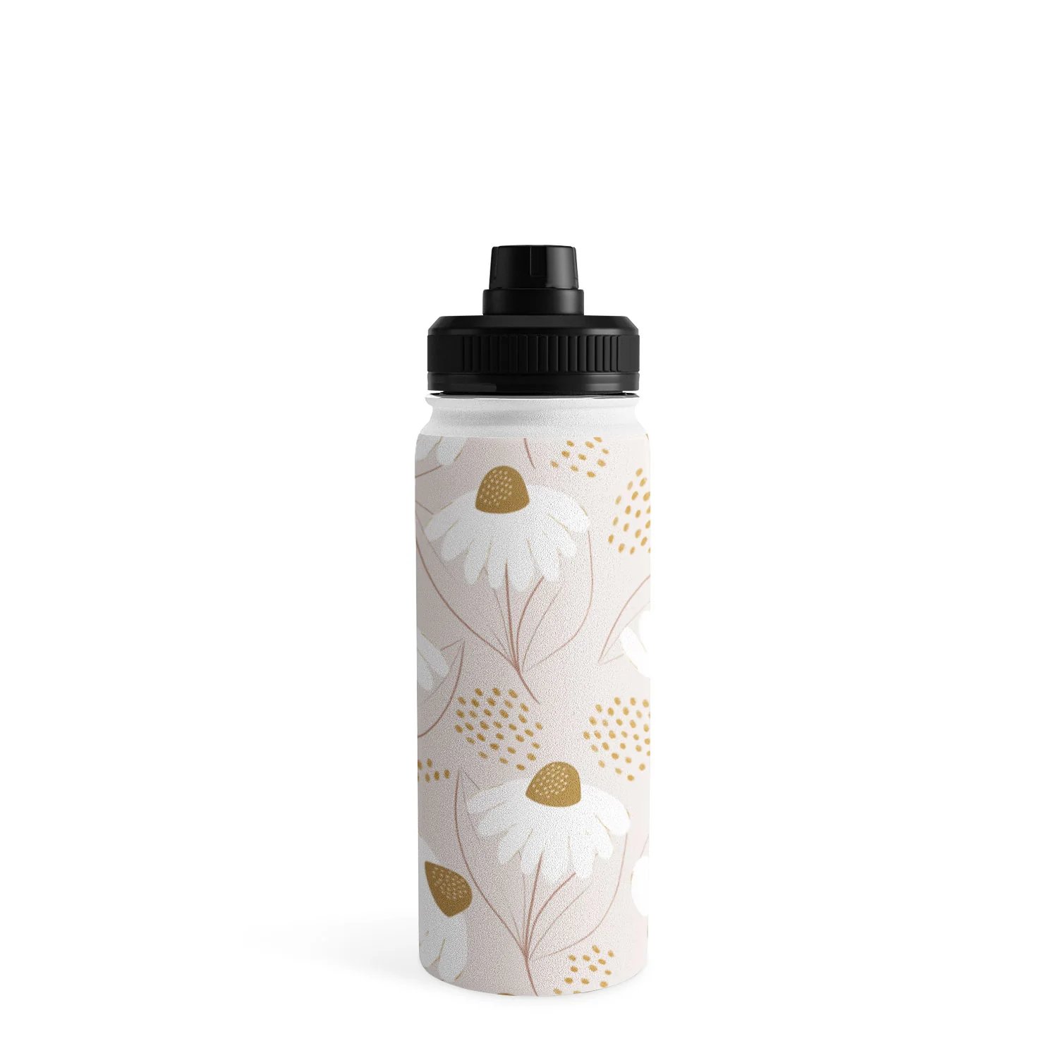 Menina Lisboa Pastel Spring Daisies Water Bottle - Image 14