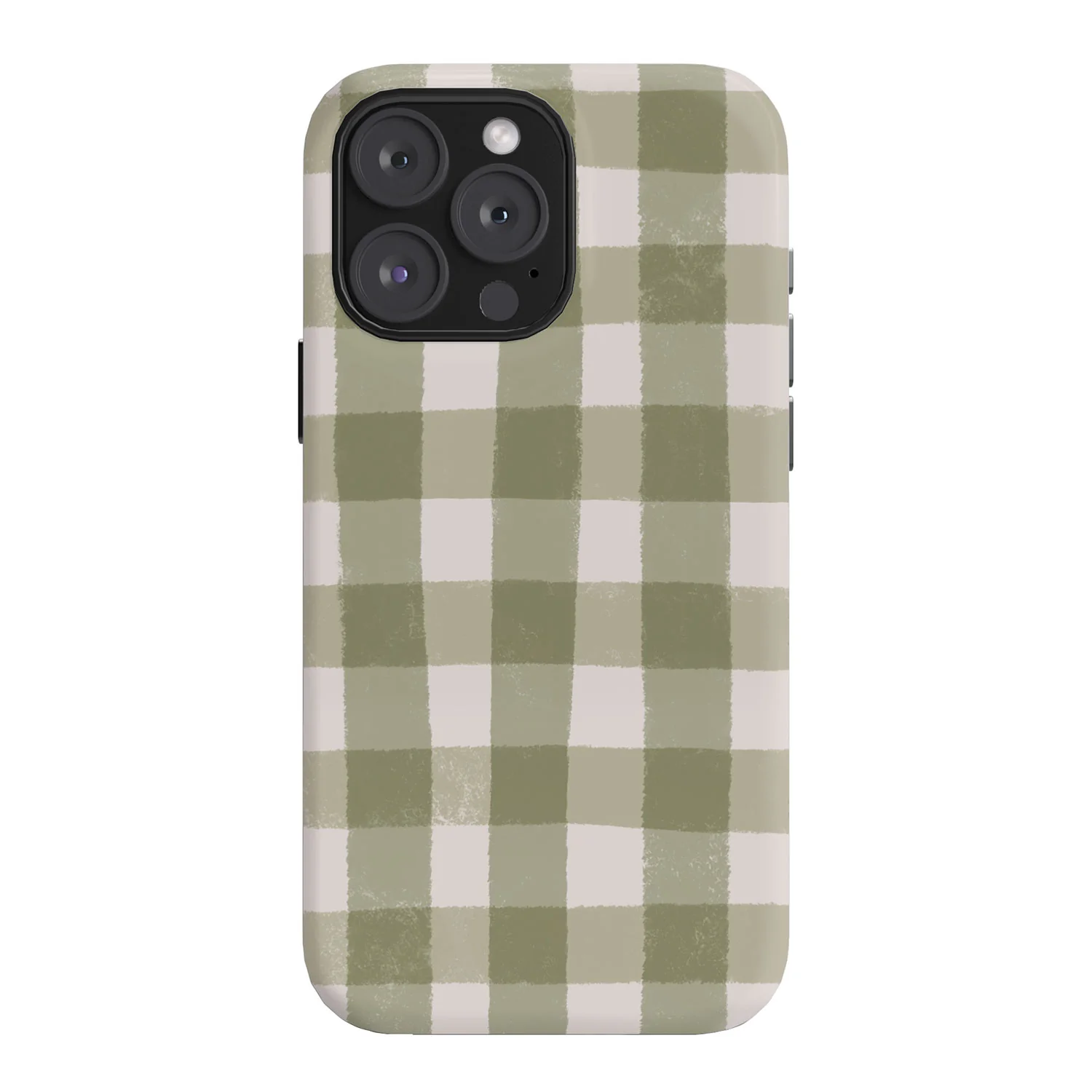 Menina Lisboa Rustic Green Plaid Phone Case - Image 60
