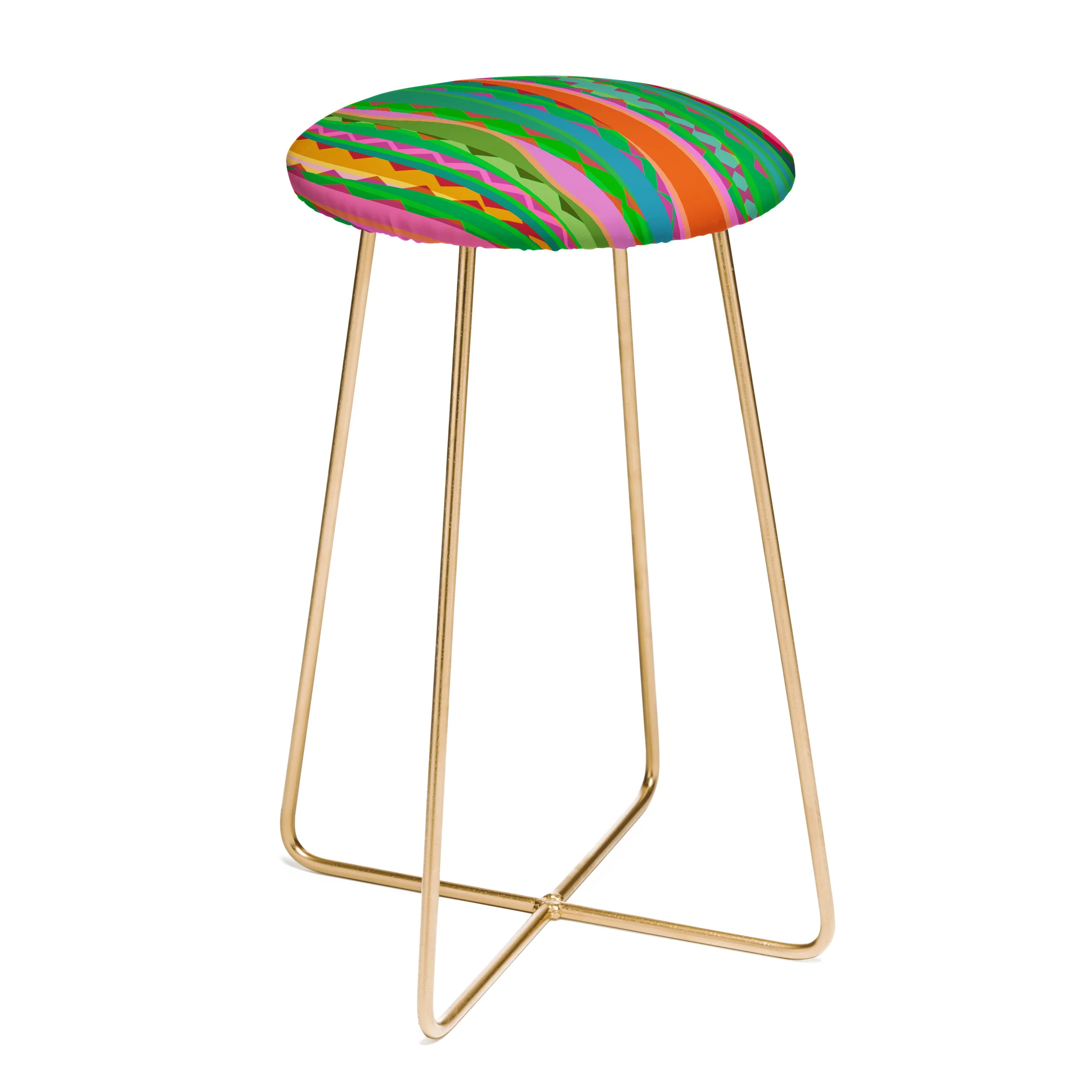 Mirimo Bazaar Brazil Green Counter Stool
