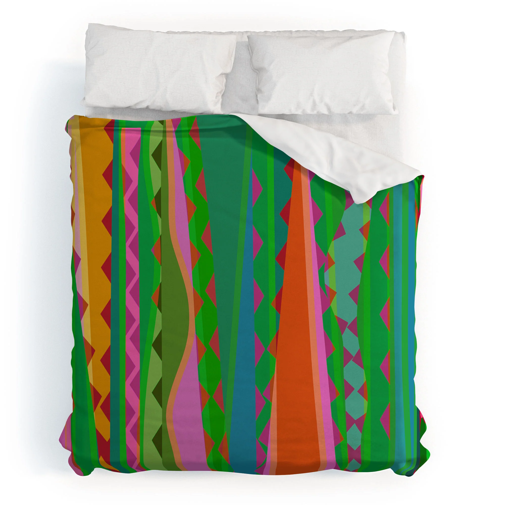 Mirimo Bazaar Brazil Green Duvet Cover - Image 17
