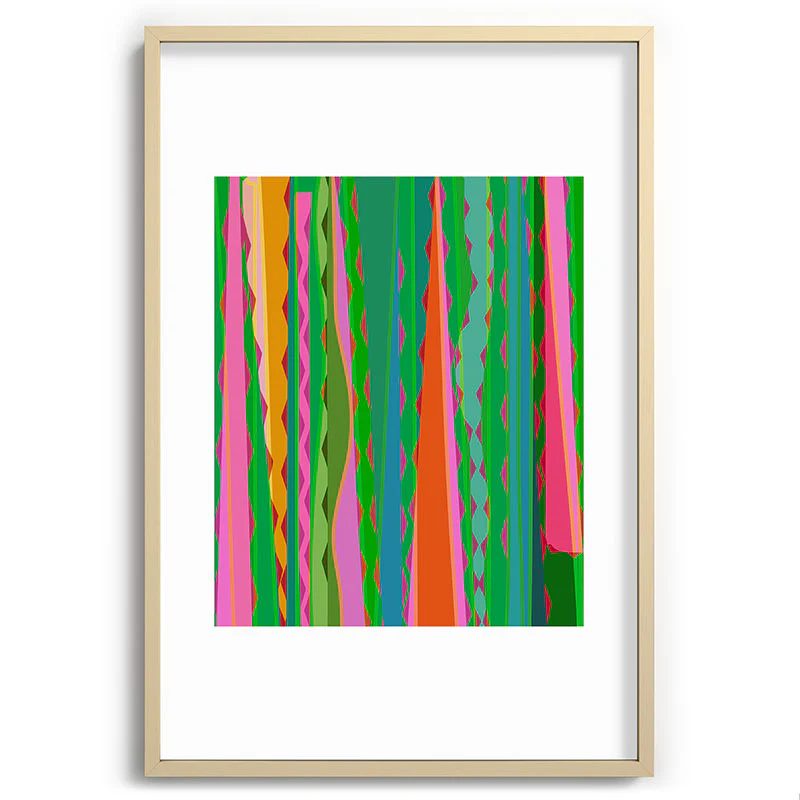 Mirimo Bazaar Brazil Green Recessed Framing Rectangle - Image 29