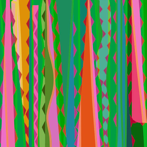 Mirimo Bazaar Brazil Green Wall Mural - Image 5