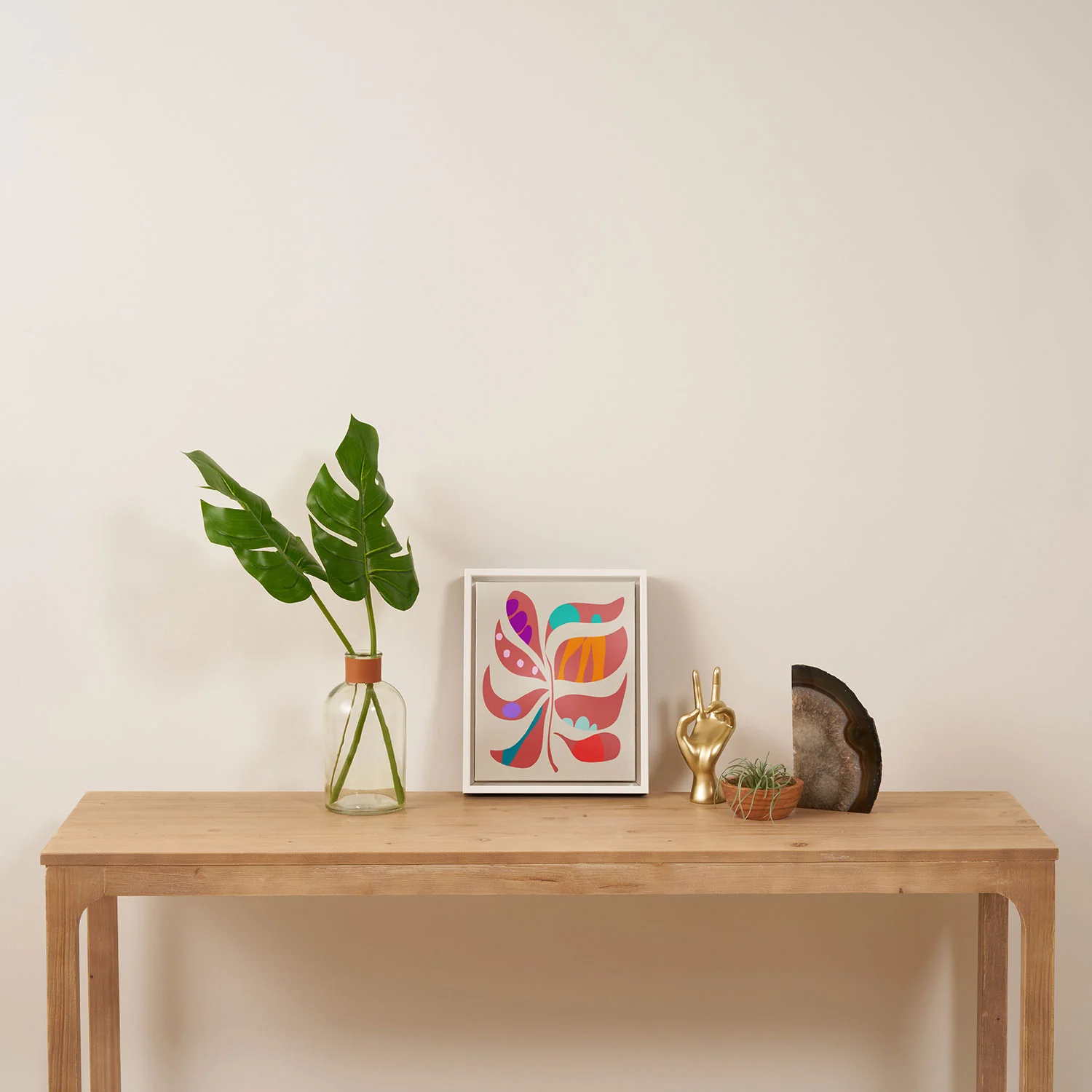 Mirimo Boho Leaf Art Canvas - Image 19
