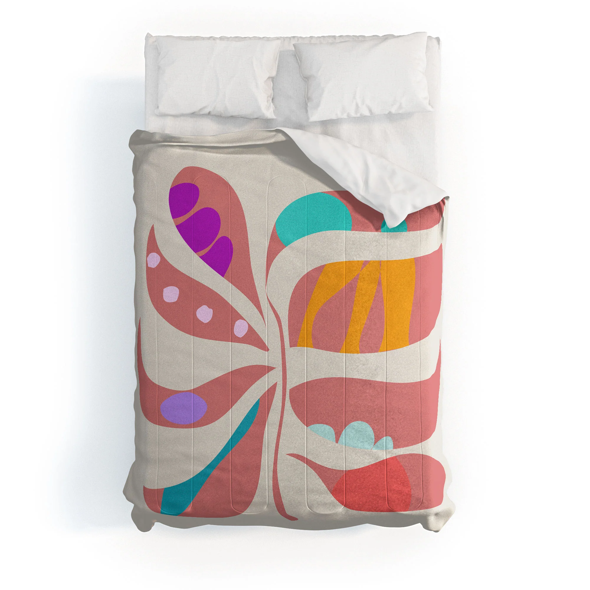Mirimo Boho Leaf Comforter - Image 10