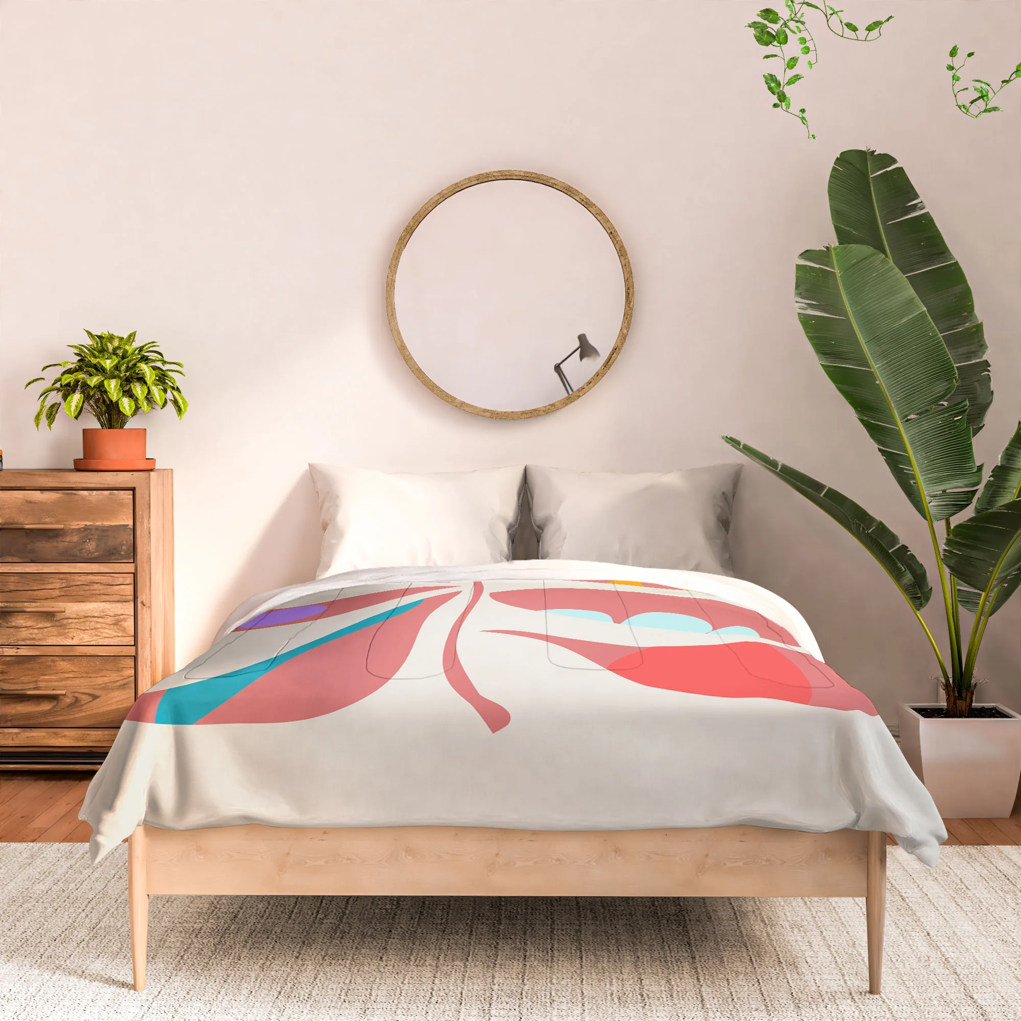 Mirimo Boho Leaf Comforter - Image 12