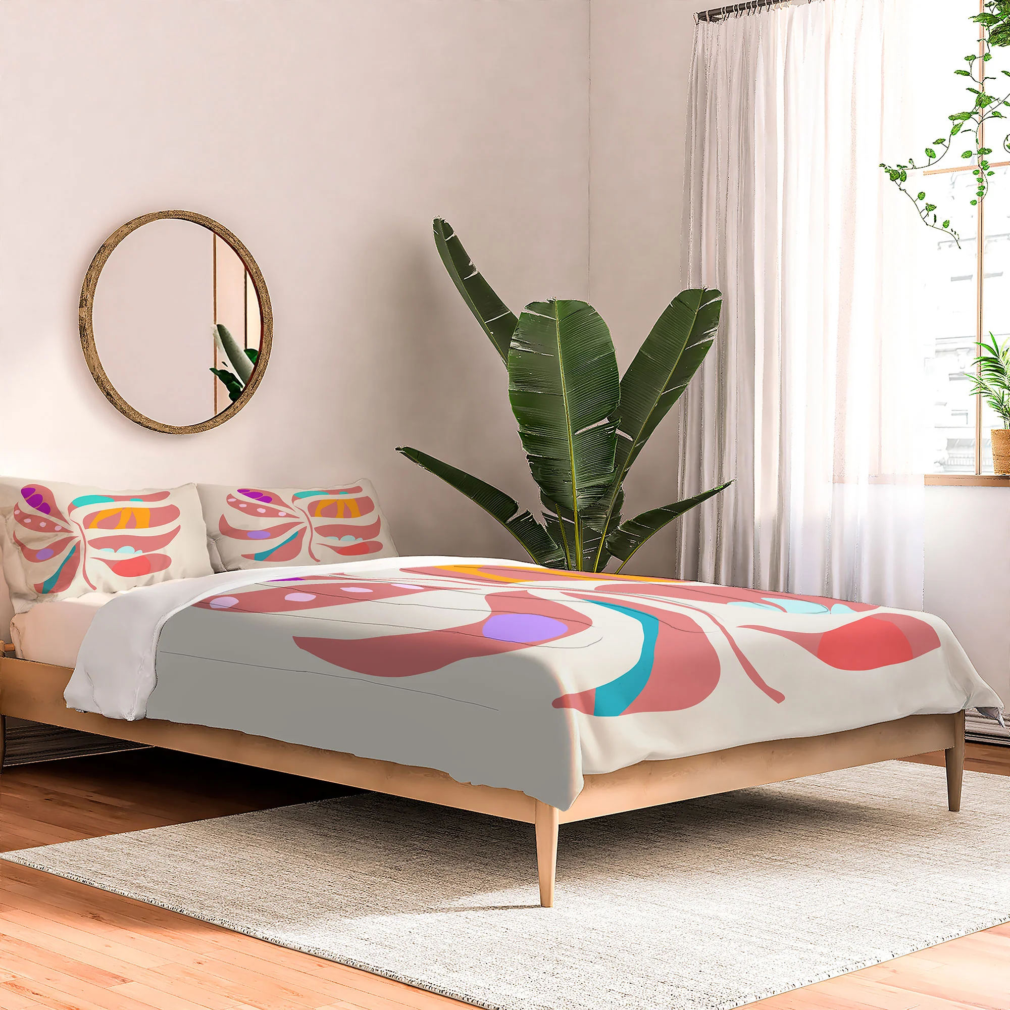 Mirimo Boho Leaf Comforter - Image 14