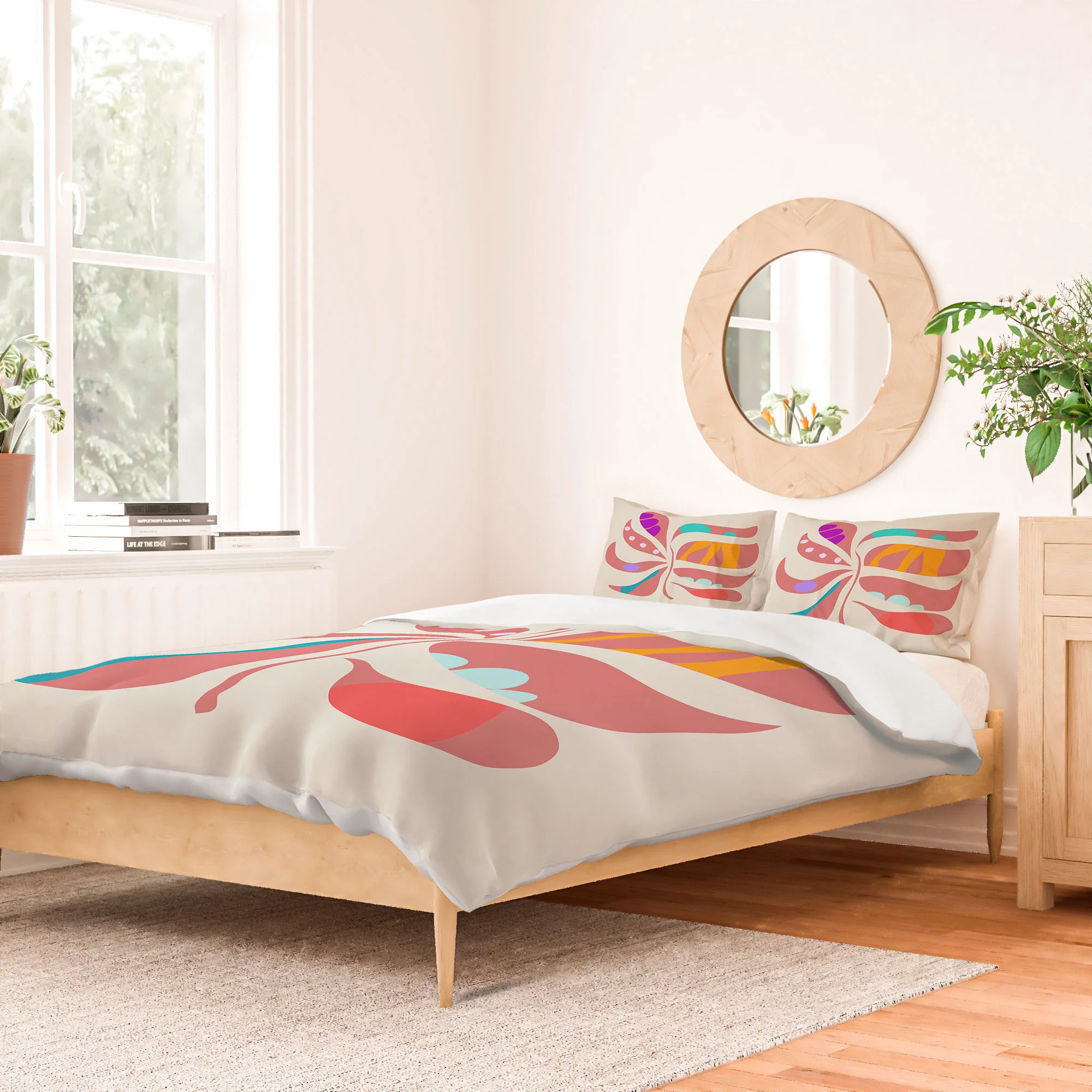 Mirimo Boho Leaf Duvet Cover - Image 34