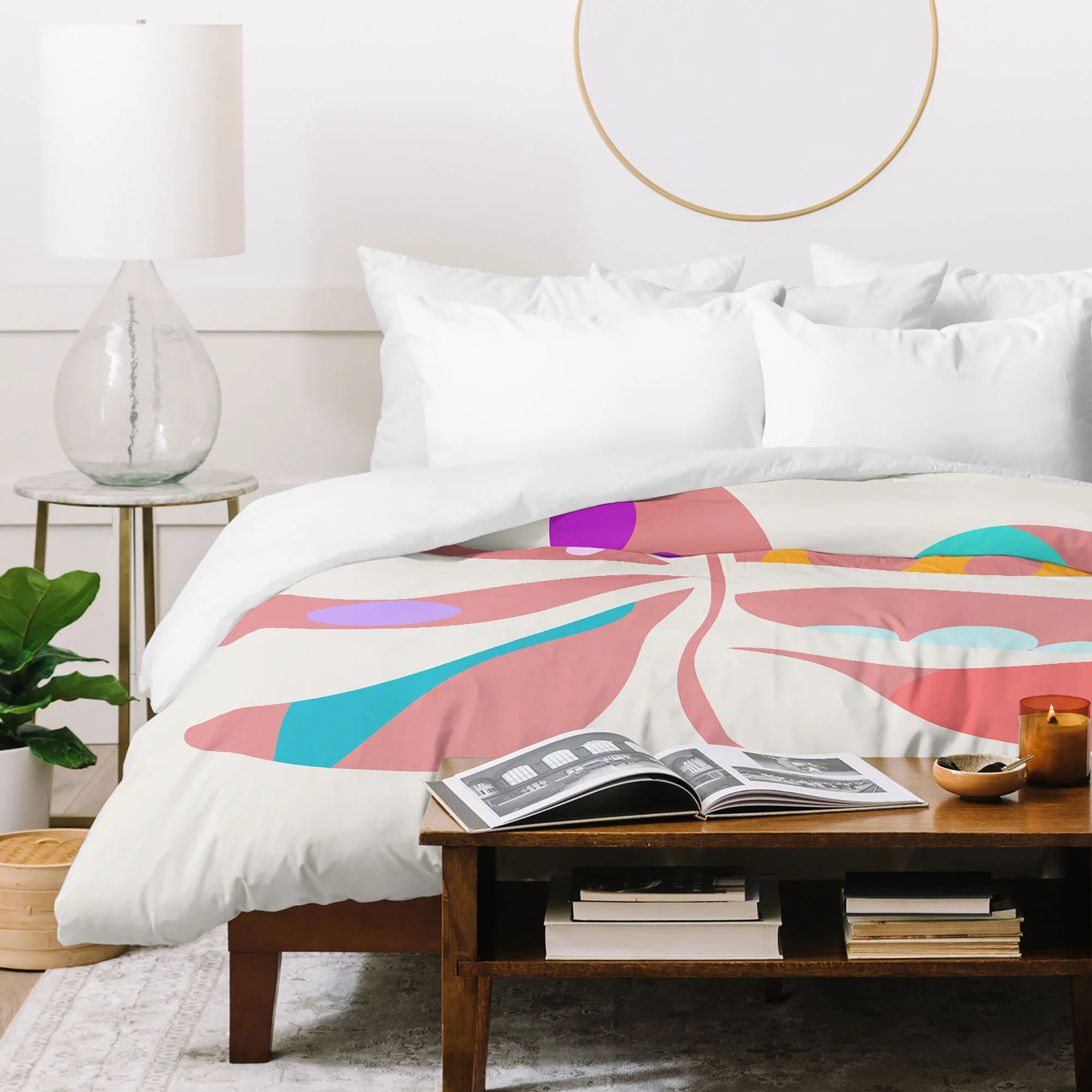 Mirimo Boho Leaf Duvet Cover - Image 7