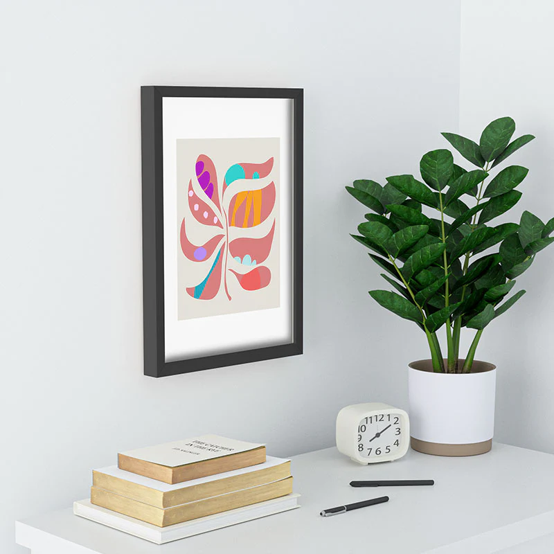 Mirimo Boho Leaf Recessed Framing Rectangle - Image 10
