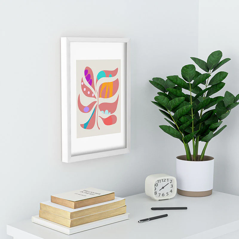 Mirimo Boho Leaf Recessed Framing Rectangle - Image 12