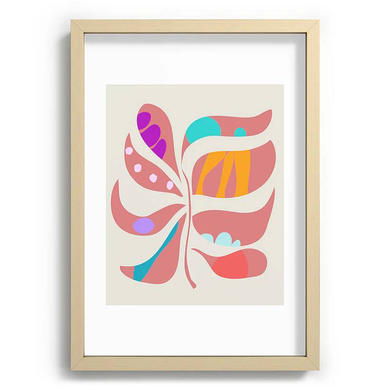 Mirimo Boho Leaf Recessed Framing Rectangle - Image 13