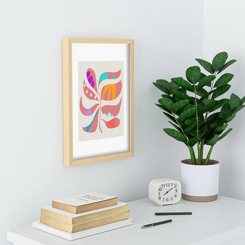 Mirimo Boho Leaf Recessed Framing Rectangle - Image 14