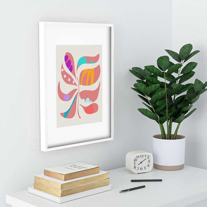 Mirimo Boho Leaf Recessed Framing Rectangle - Image 15