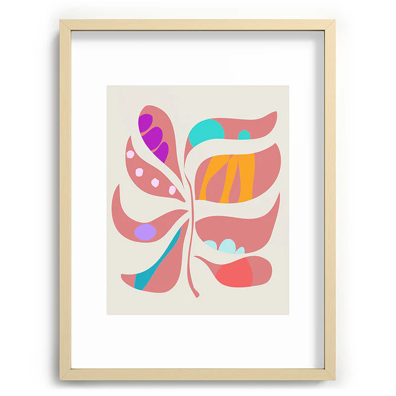 Mirimo Boho Leaf Recessed Framing Rectangle - Image 16