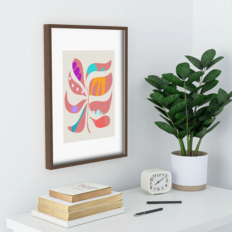 Mirimo Boho Leaf Recessed Framing Rectangle - Image 19