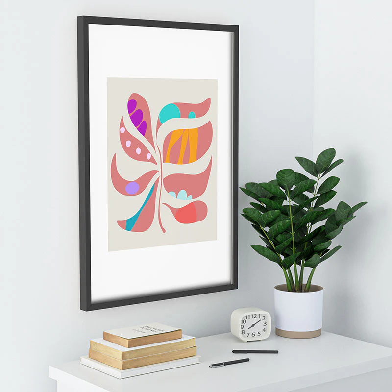 Mirimo Boho Leaf Recessed Framing Rectangle - Image 21