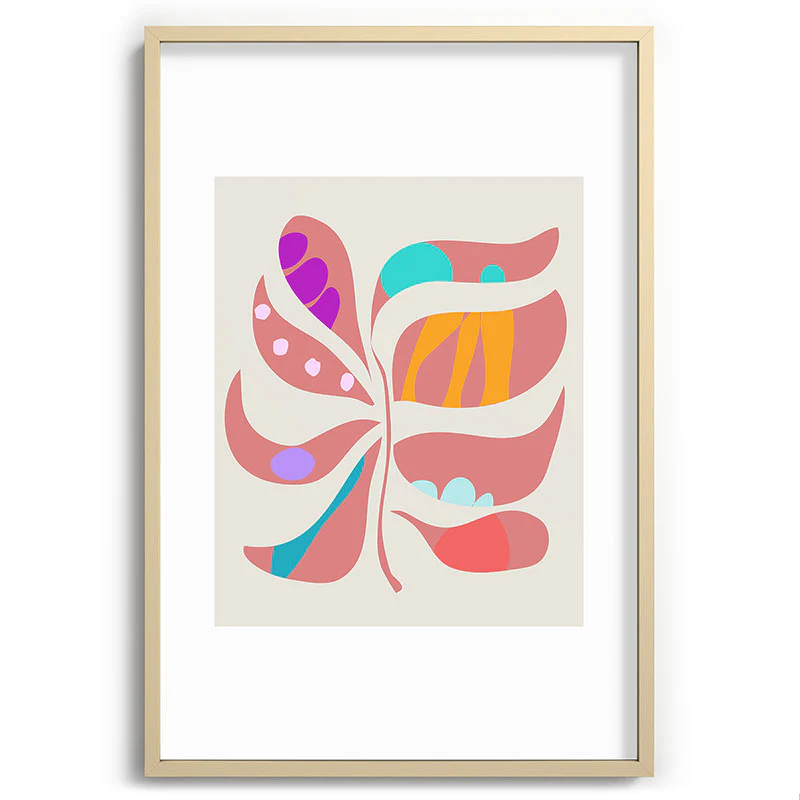 Mirimo Boho Leaf Recessed Framing Rectangle - Image 24