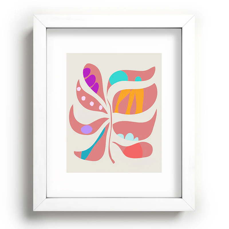 Mirimo Boho Leaf Recessed Framing Rectangle - Image 3