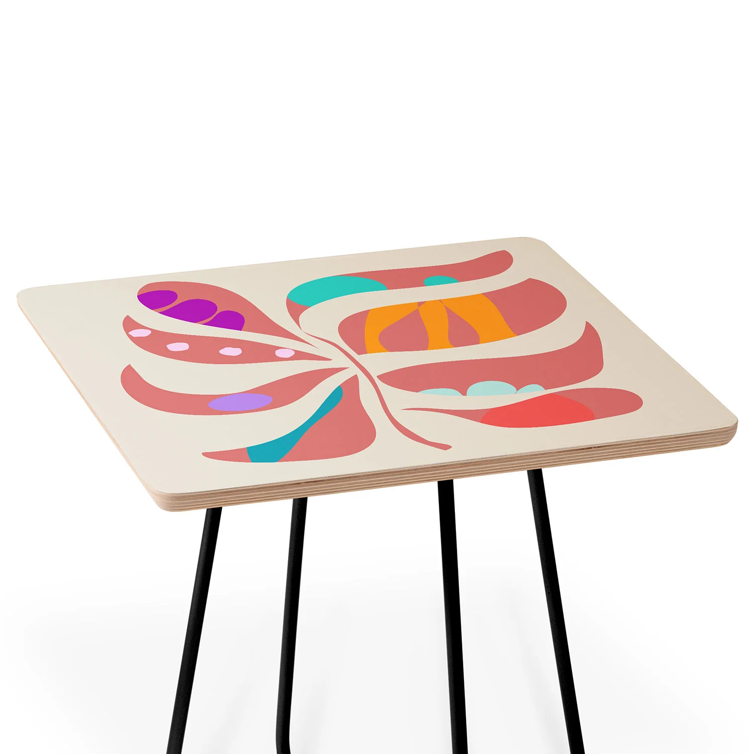 Mirimo Boho Leaf Side Table - Image 4