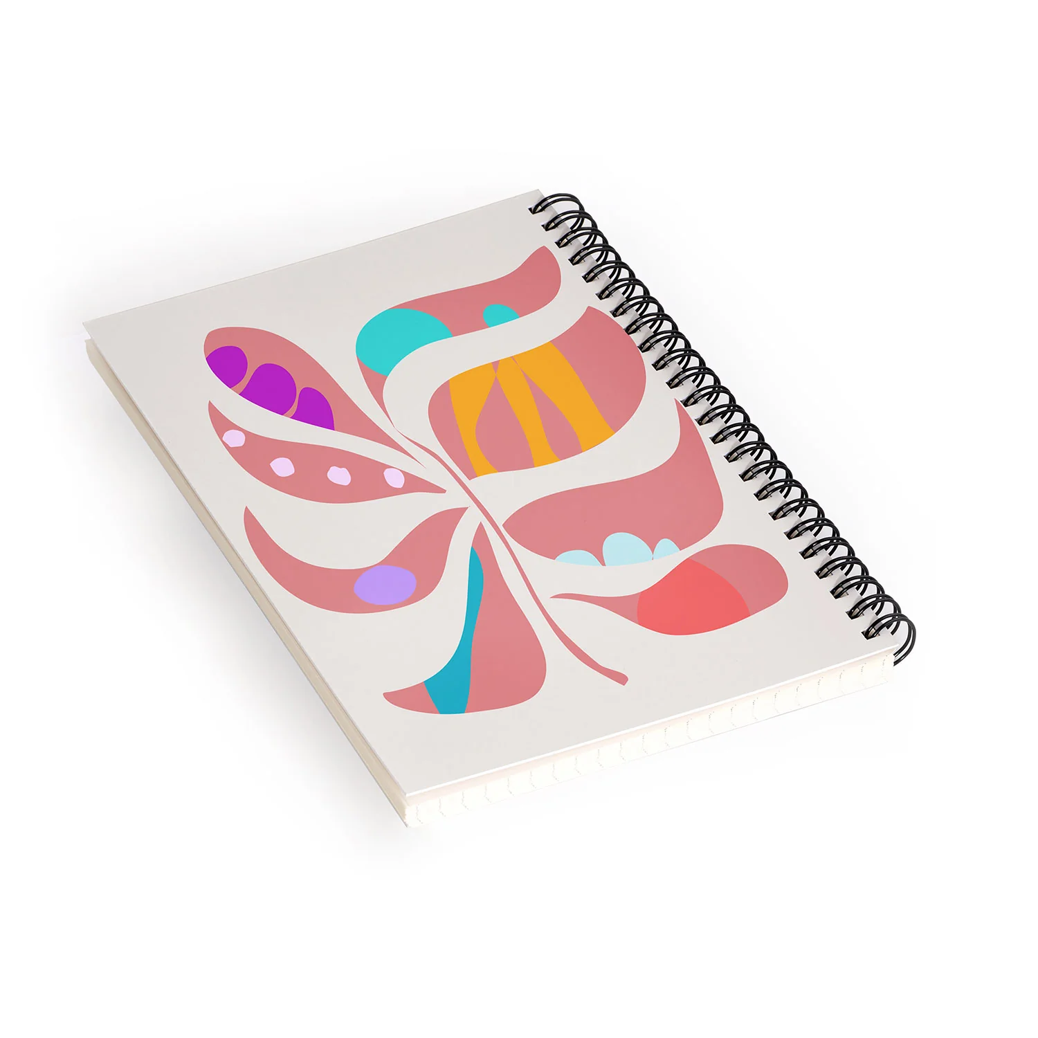 Mirimo Boho Leaf Spiral Notebook - Image 2