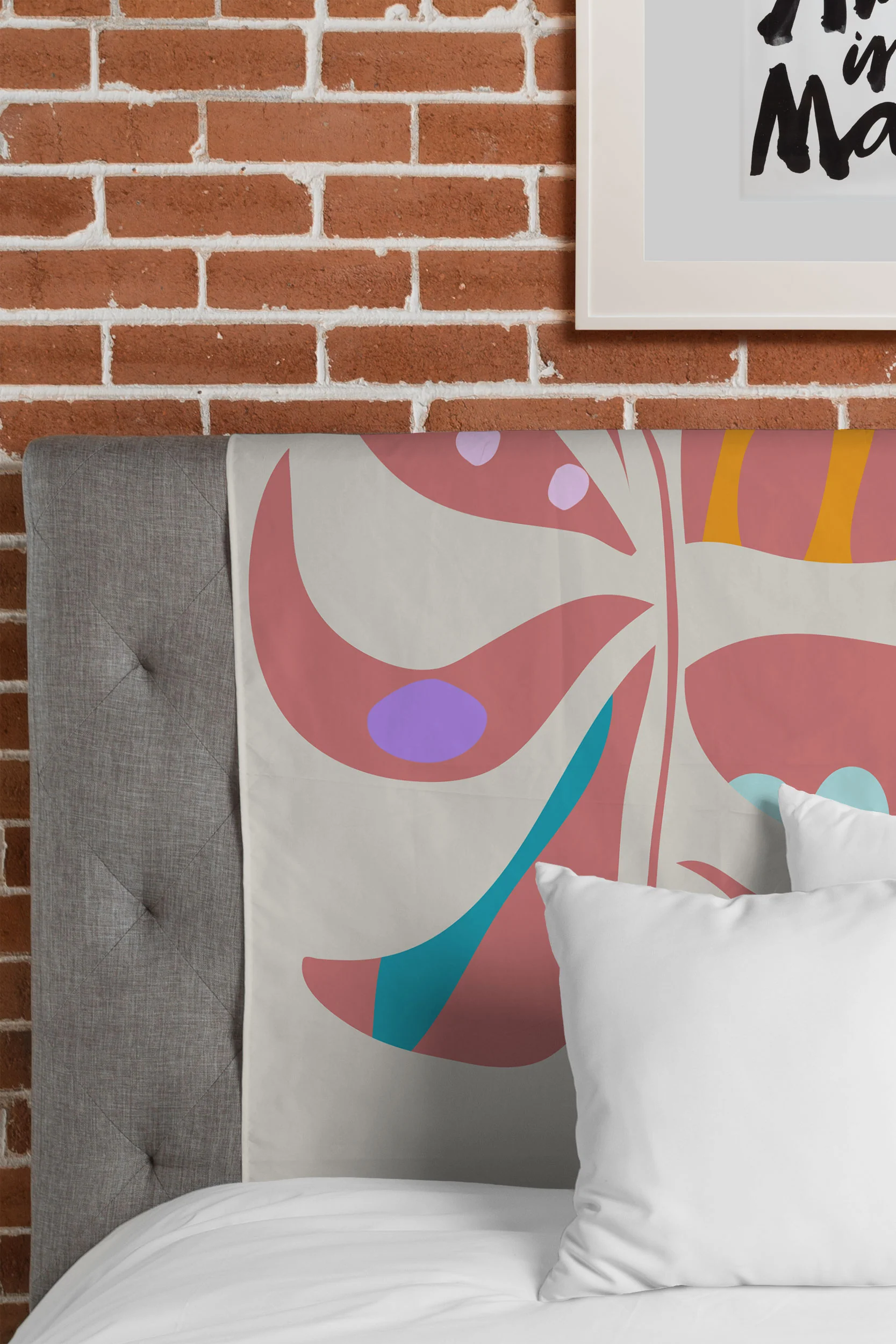 Mirimo Boho Leaf Tapestry - Image 3