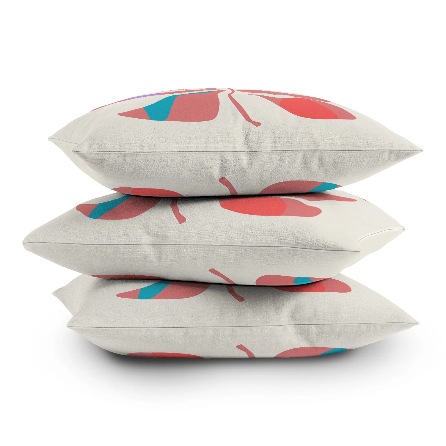 Mirimo Boho Leaf Throw Pillow - Image 4