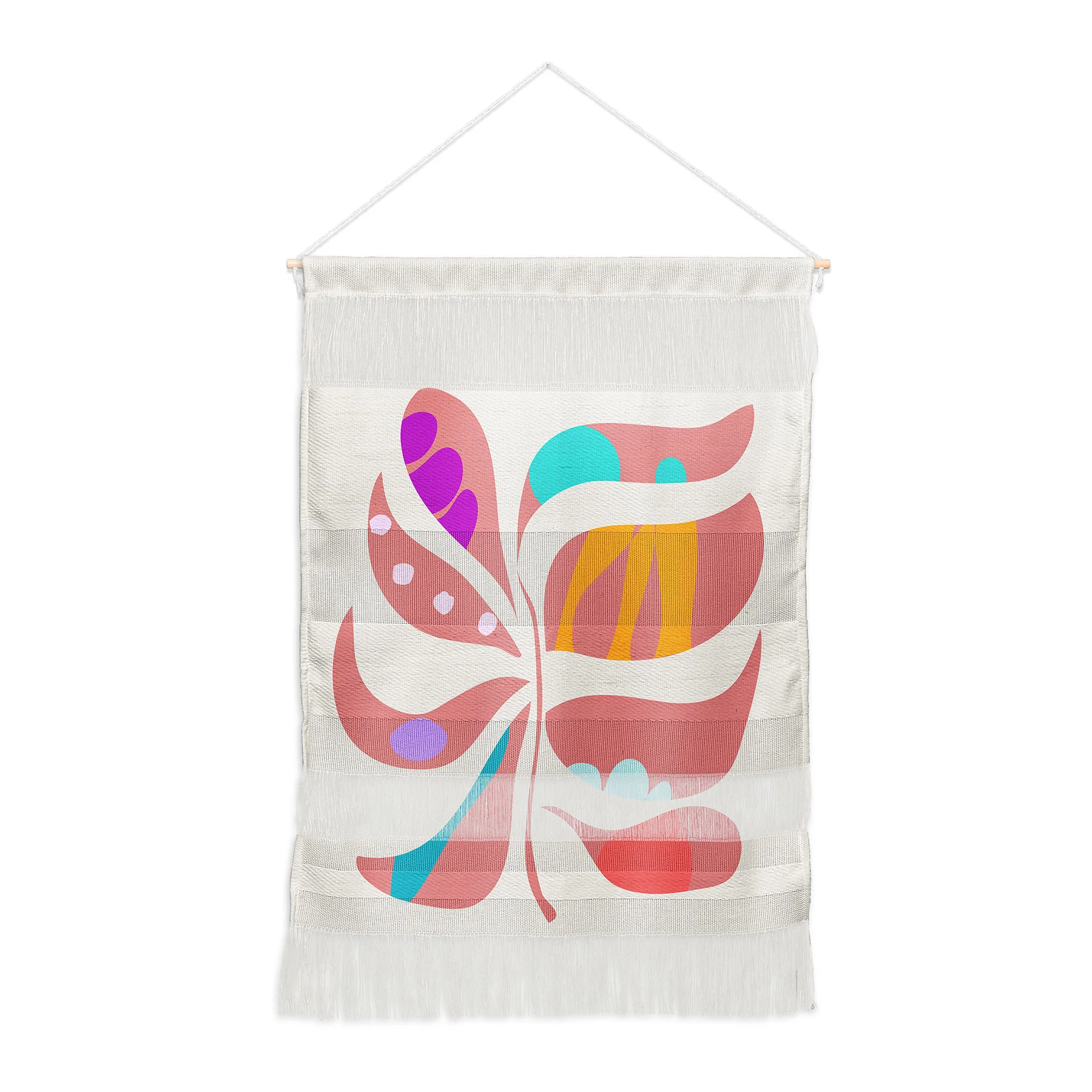 Mirimo Boho Leaf Wall Hanging Portrait - Image 2