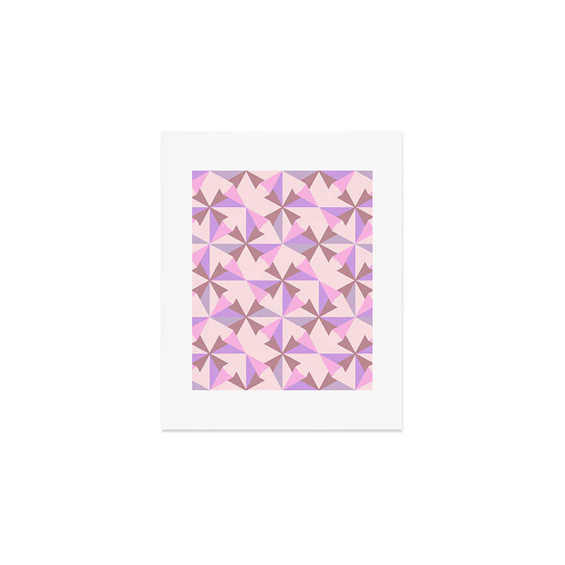 Mirimo Bosa Rosado Art Print