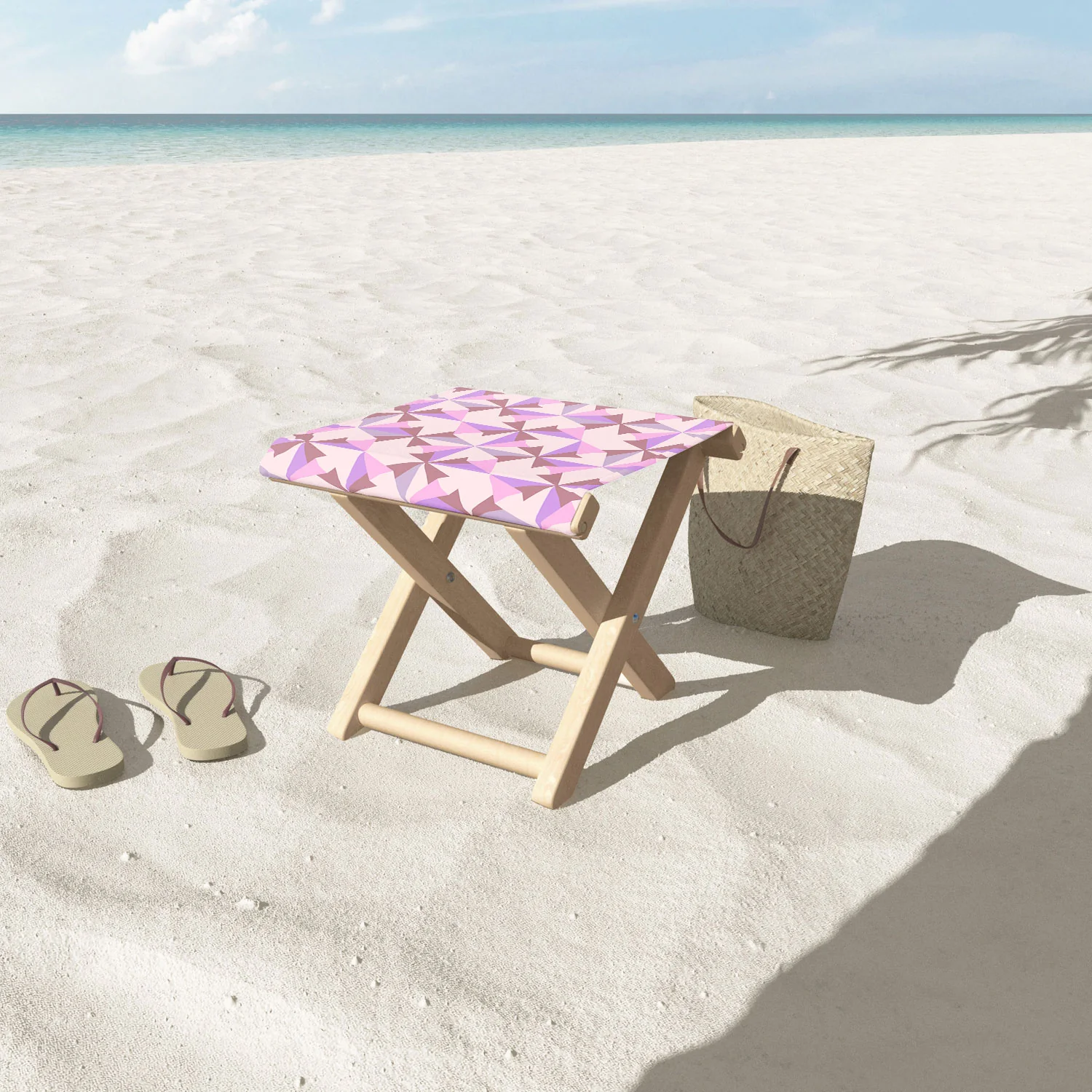 Mirimo Bosa Rosado Folding Stool - Image 3