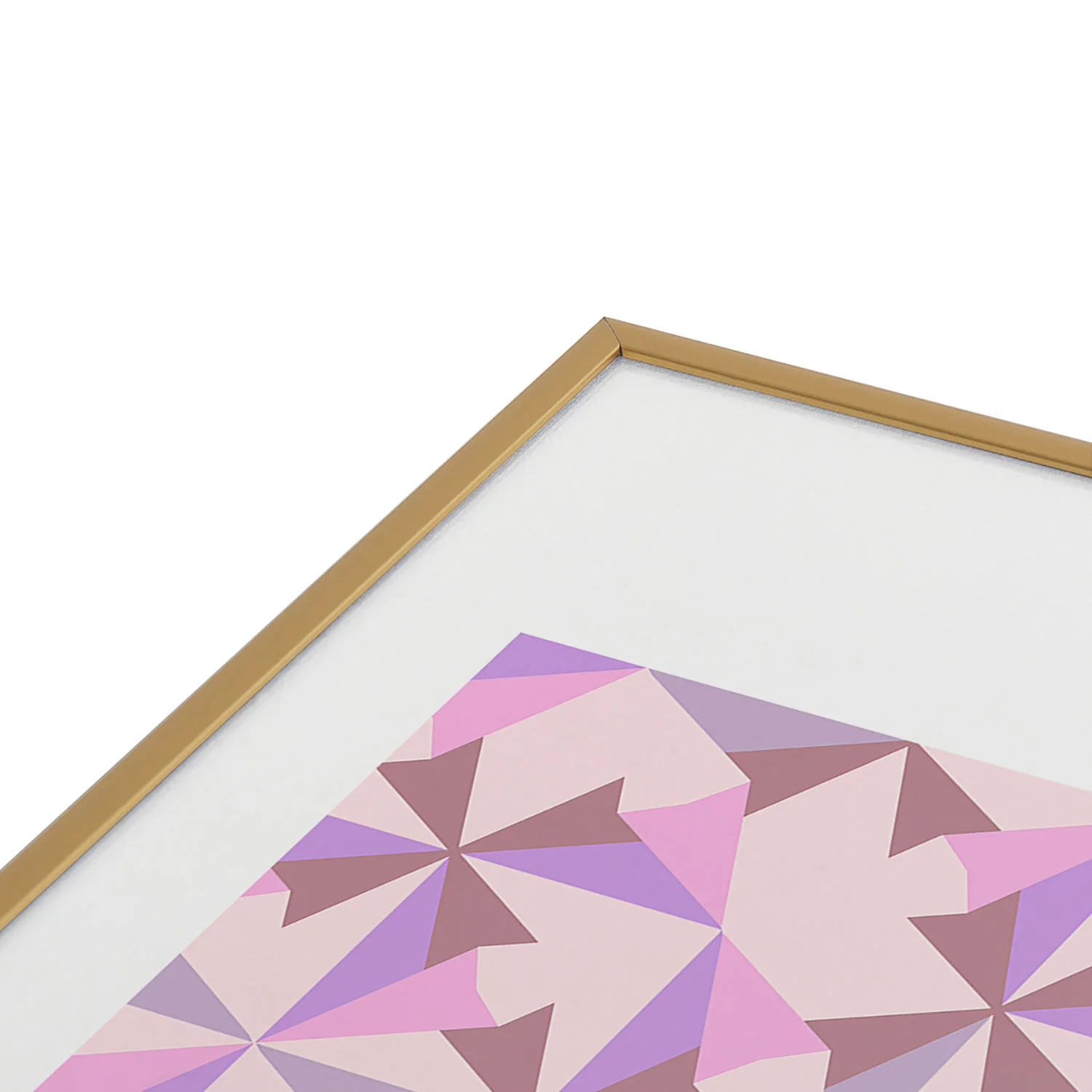 Mirimo Bosa Rosado Metal Framed Art Print - Image 15