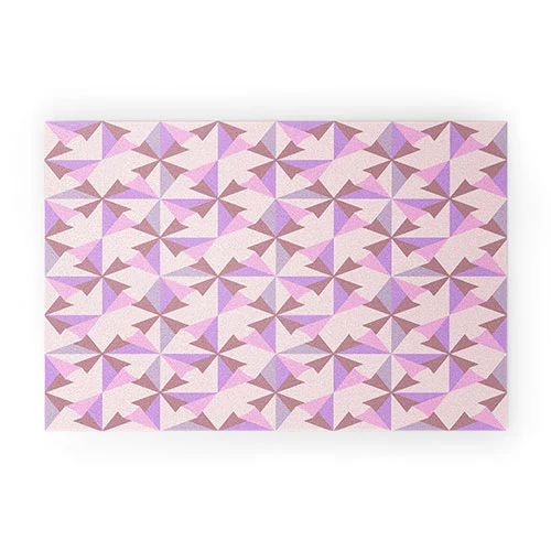 Mirimo Bosa Rosado Welcome Mat