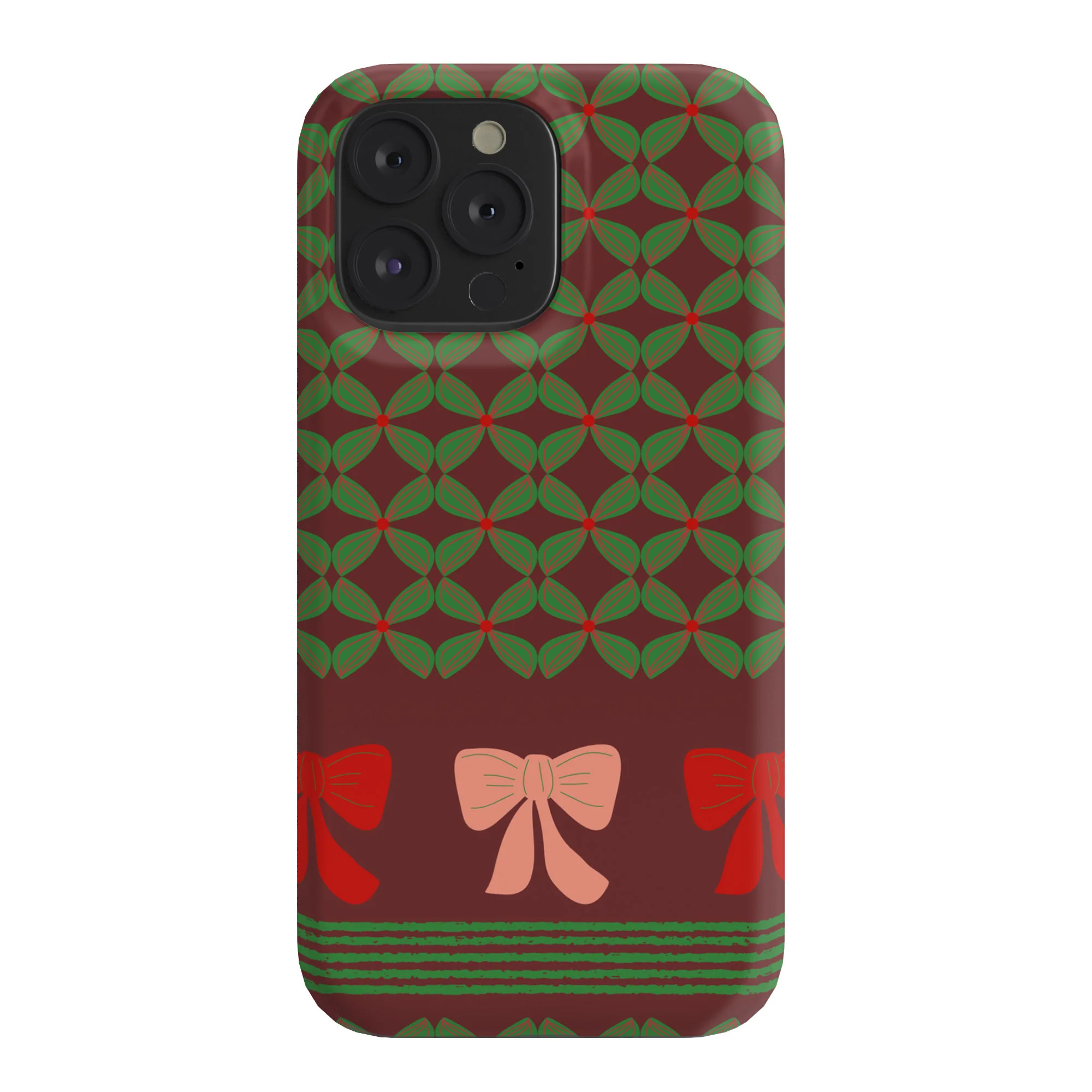 Mirimo Bows and Christmas Greens Phone Case - Image 54