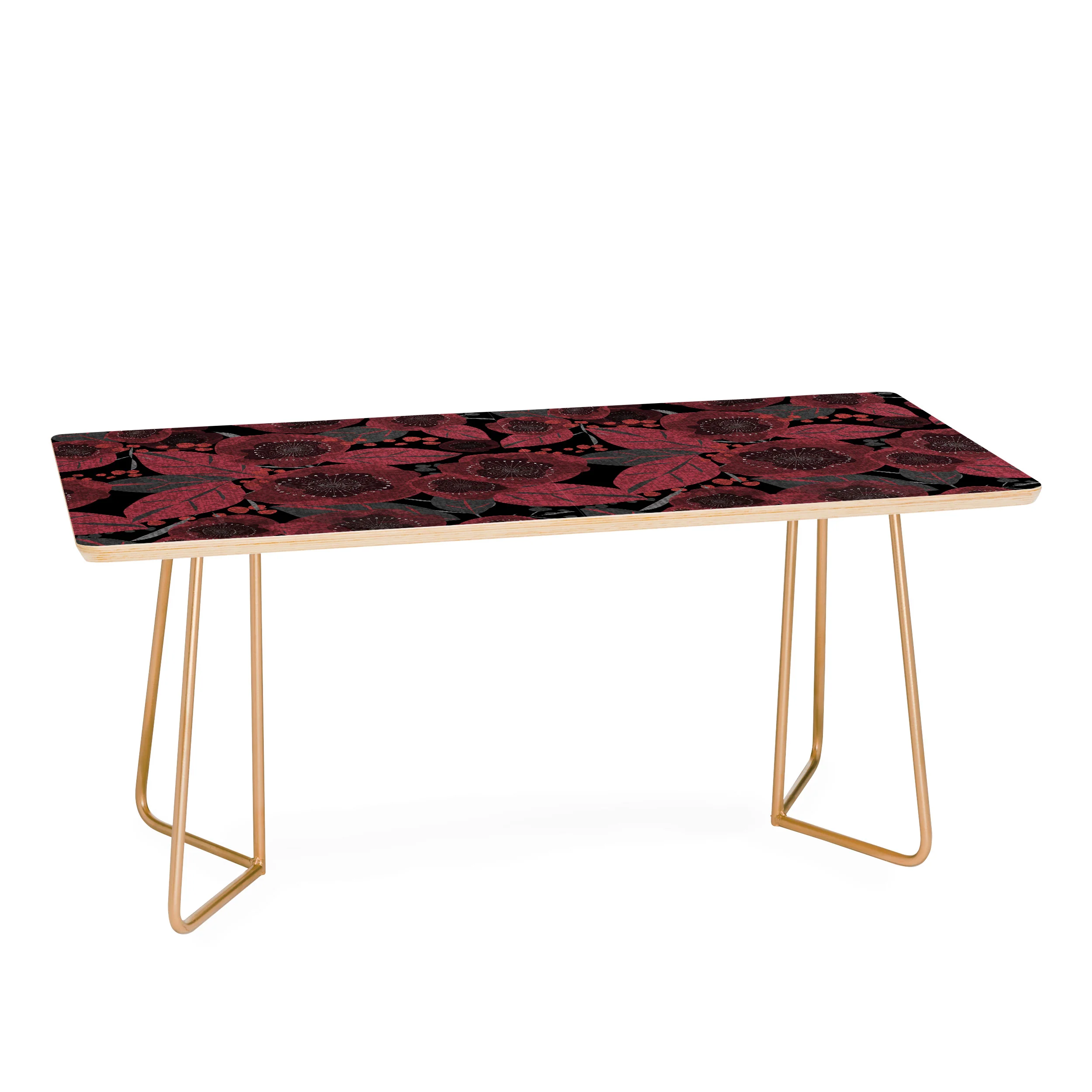 Mirimo Dark Red Romance Coffee Table