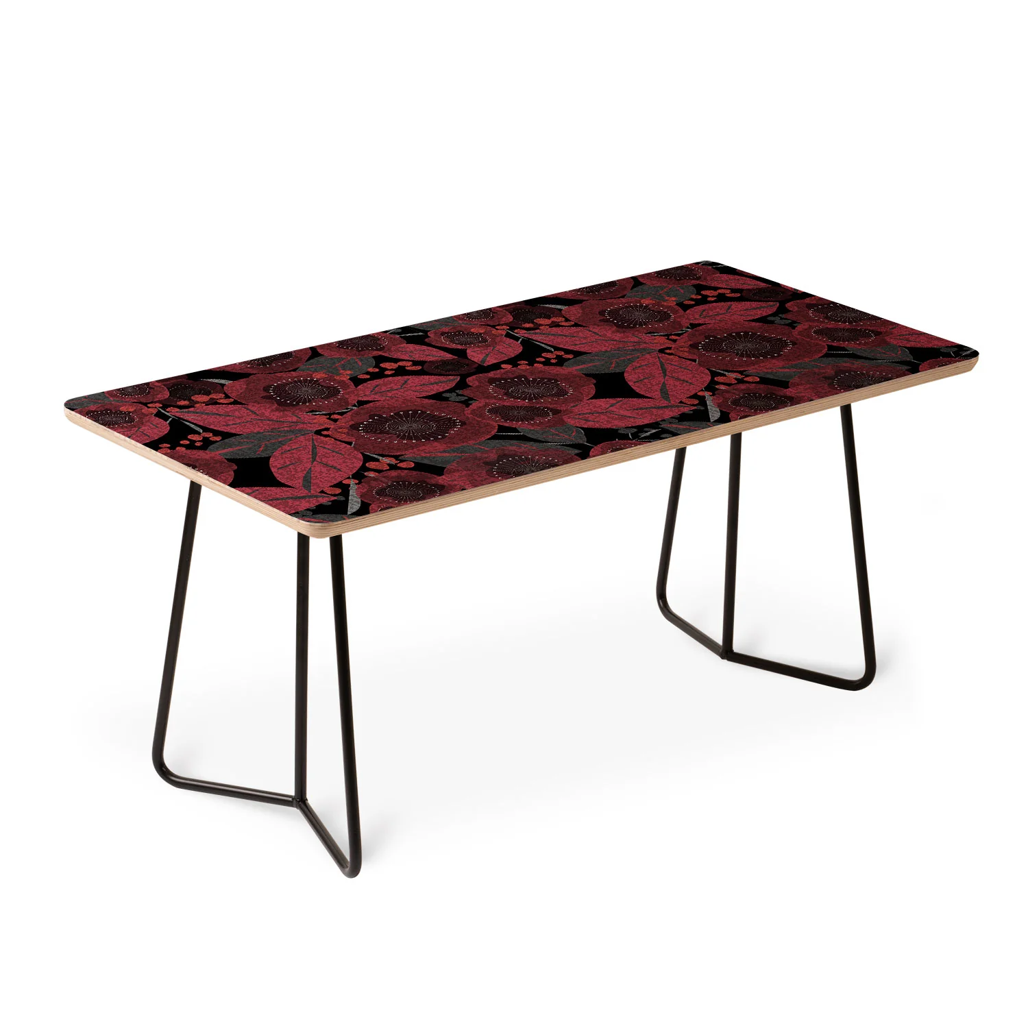 Mirimo Dark Red Romance Coffee Table - Image 4