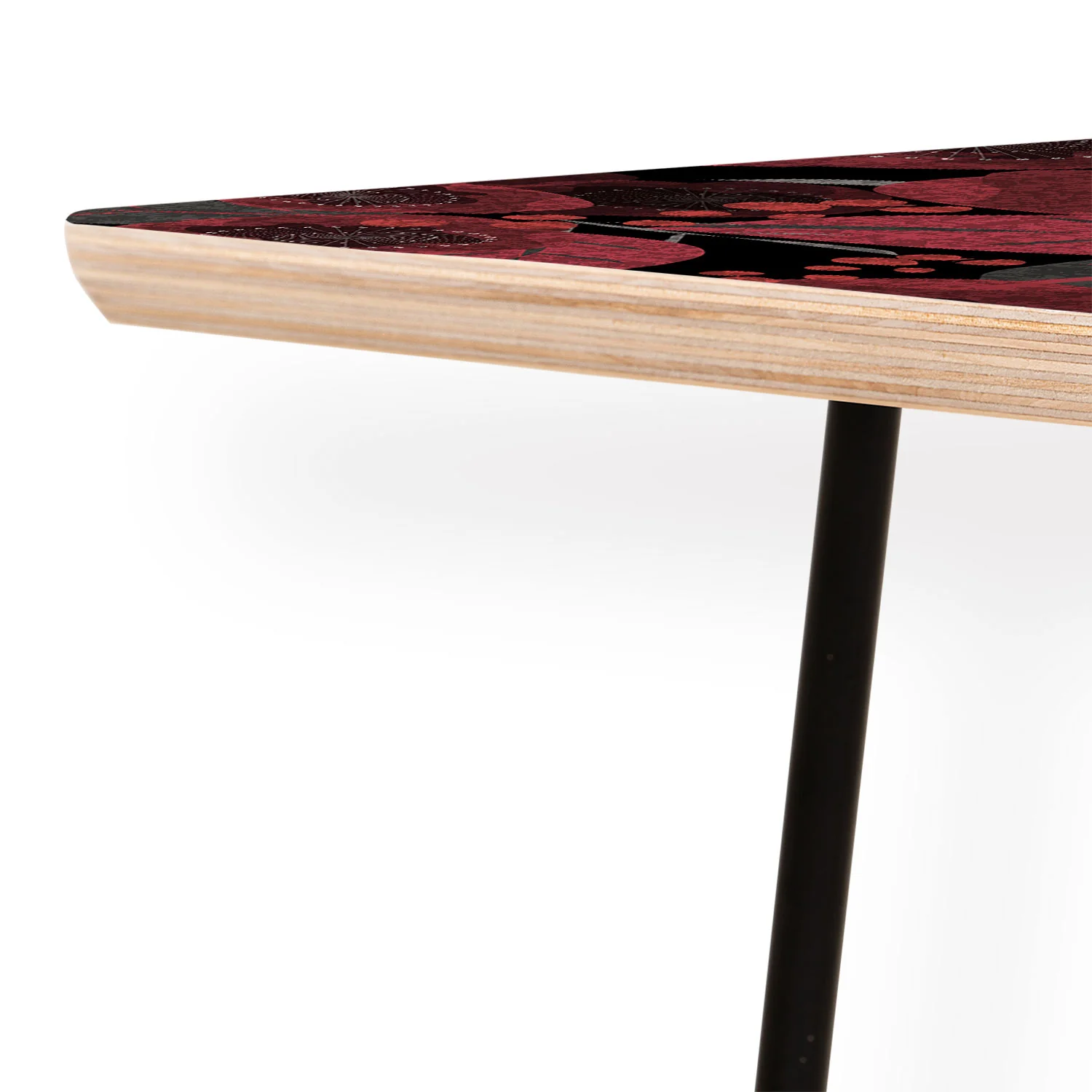 Mirimo Dark Red Romance Coffee Table - Image 6