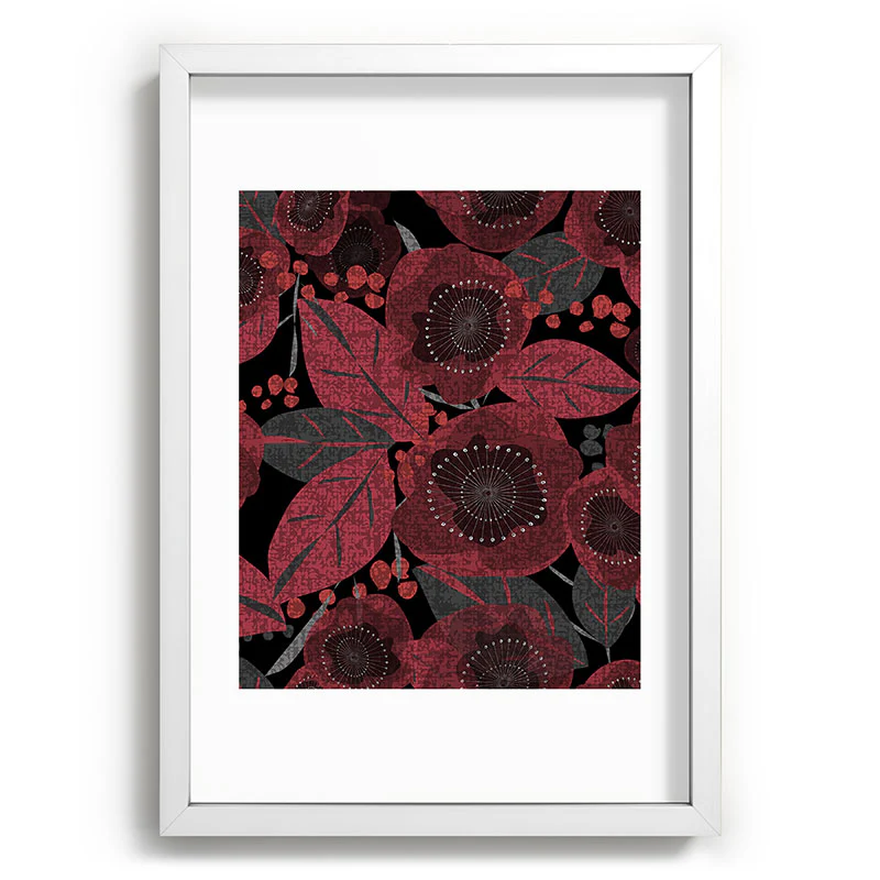 Mirimo Dark Red Romance Recessed Framing Rectangle - Image 11