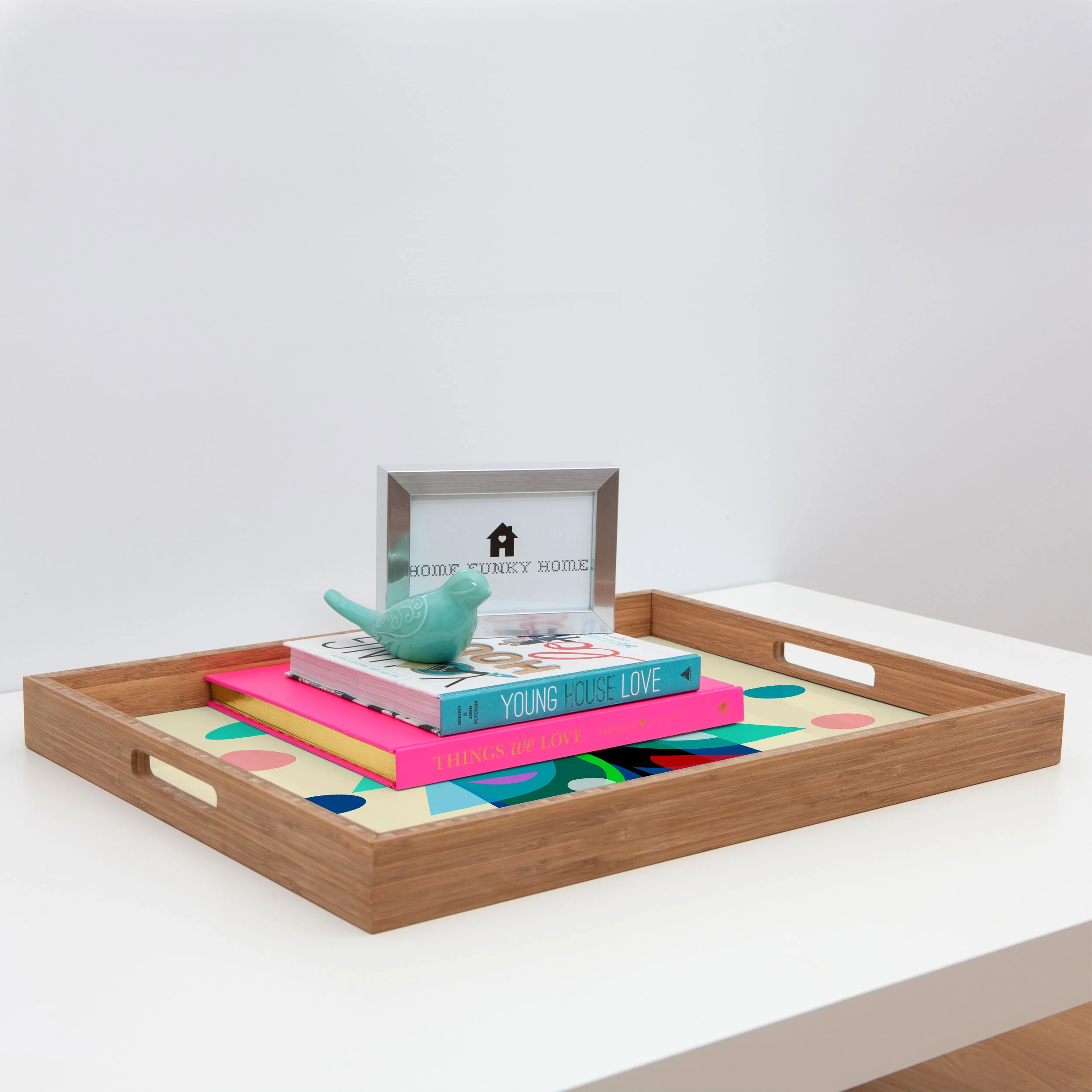 Mirimo Decorated Tree Rectangular Tray - Image 3