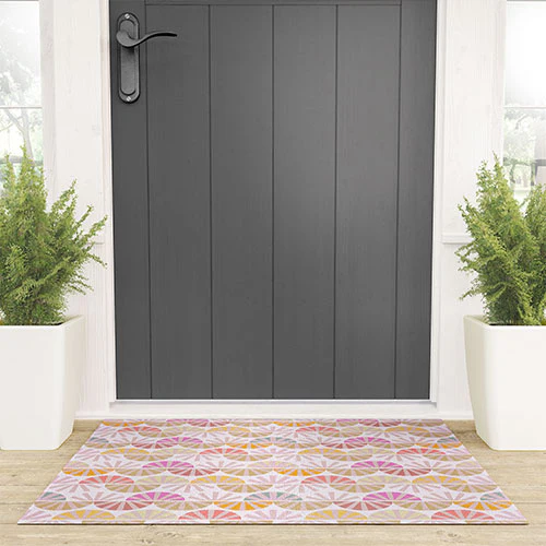 Mirimo Fanta Fans pastel Welcome Mat - Image 4
