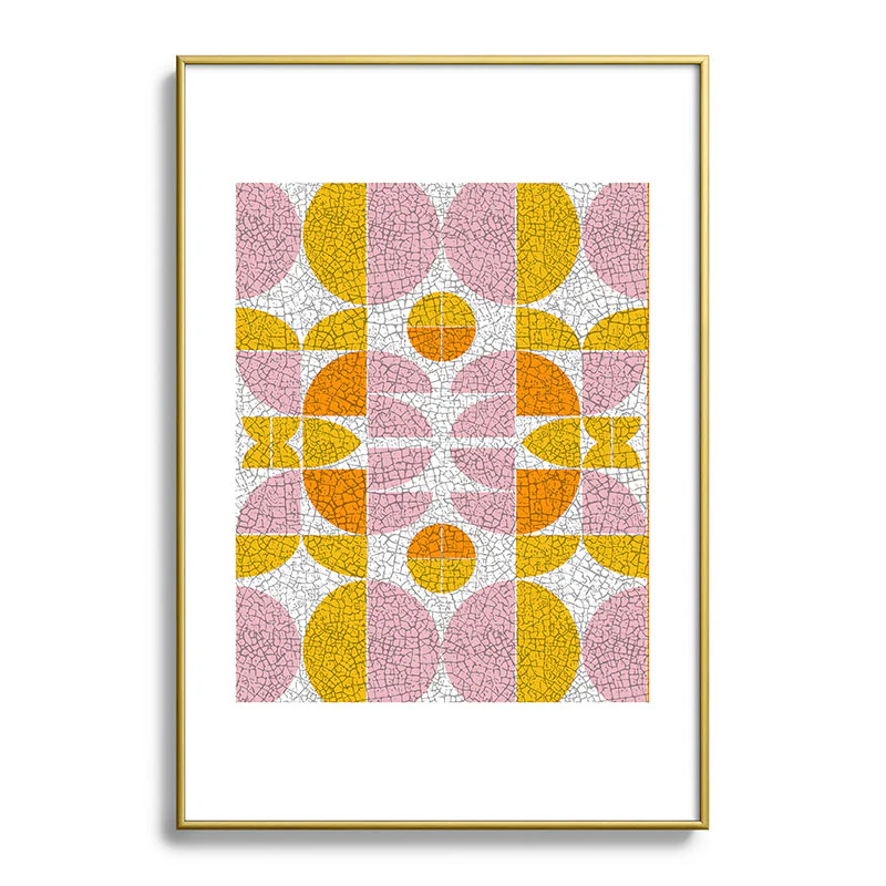Mirimo FunGeo Metal Framed Art Print - Image 13