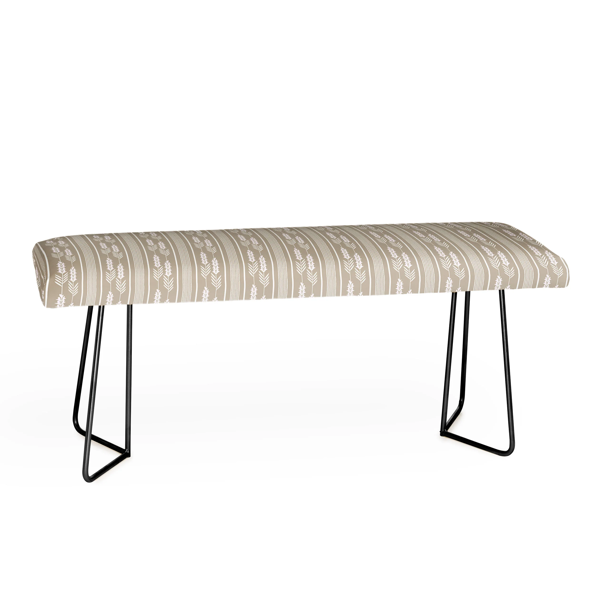 Mirimo Lavender Striped neutral Bench - Image 2