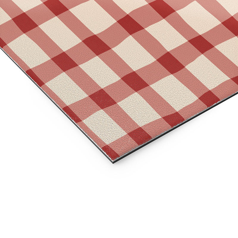 Mirimo Organic Gingham Red Welcome Mat - Image 6