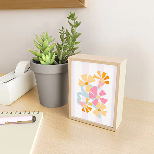 Mirimo Pastel Bunch Framed Mini Art Print - Image 8