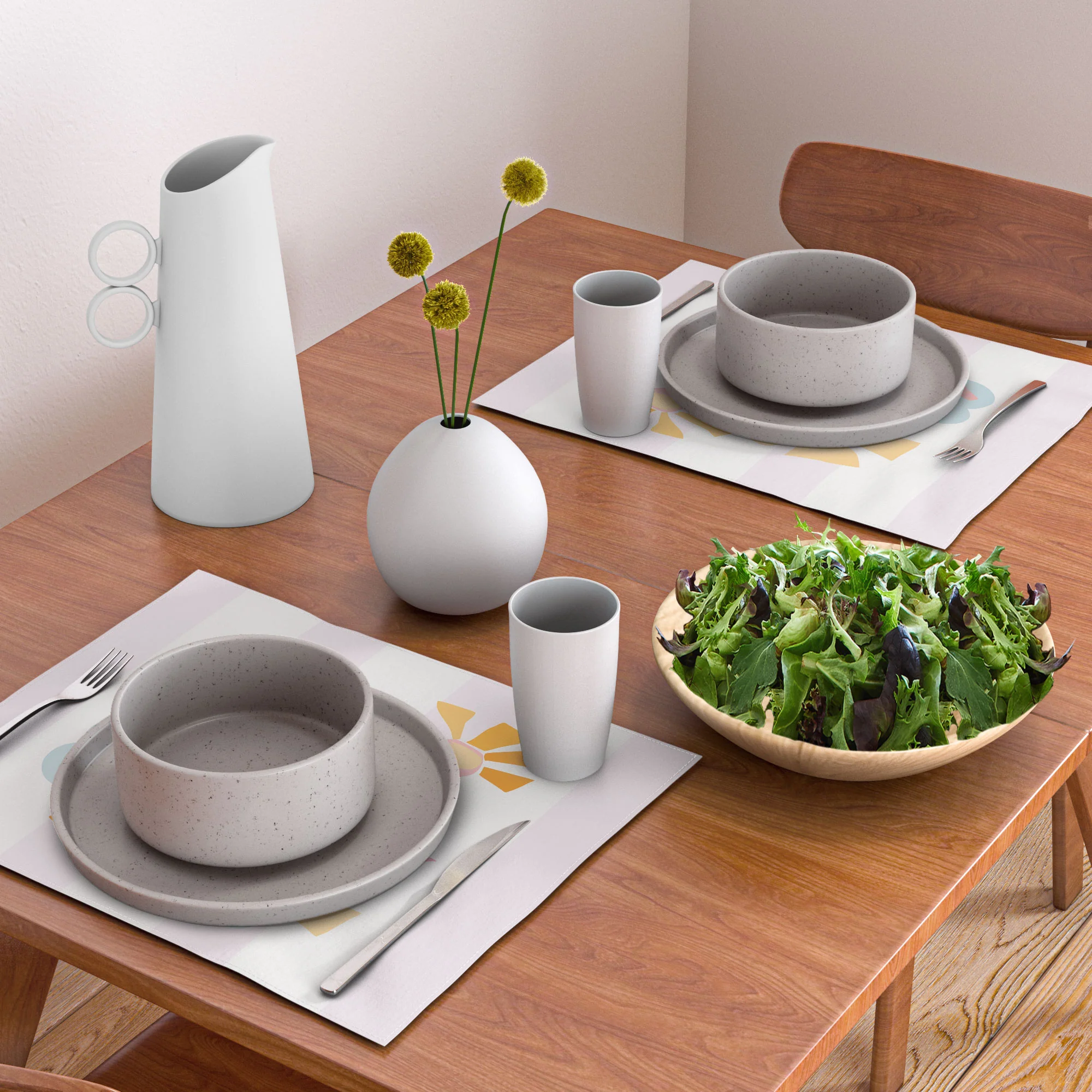Mirimo Pastel Bunch Placemat - Image 2