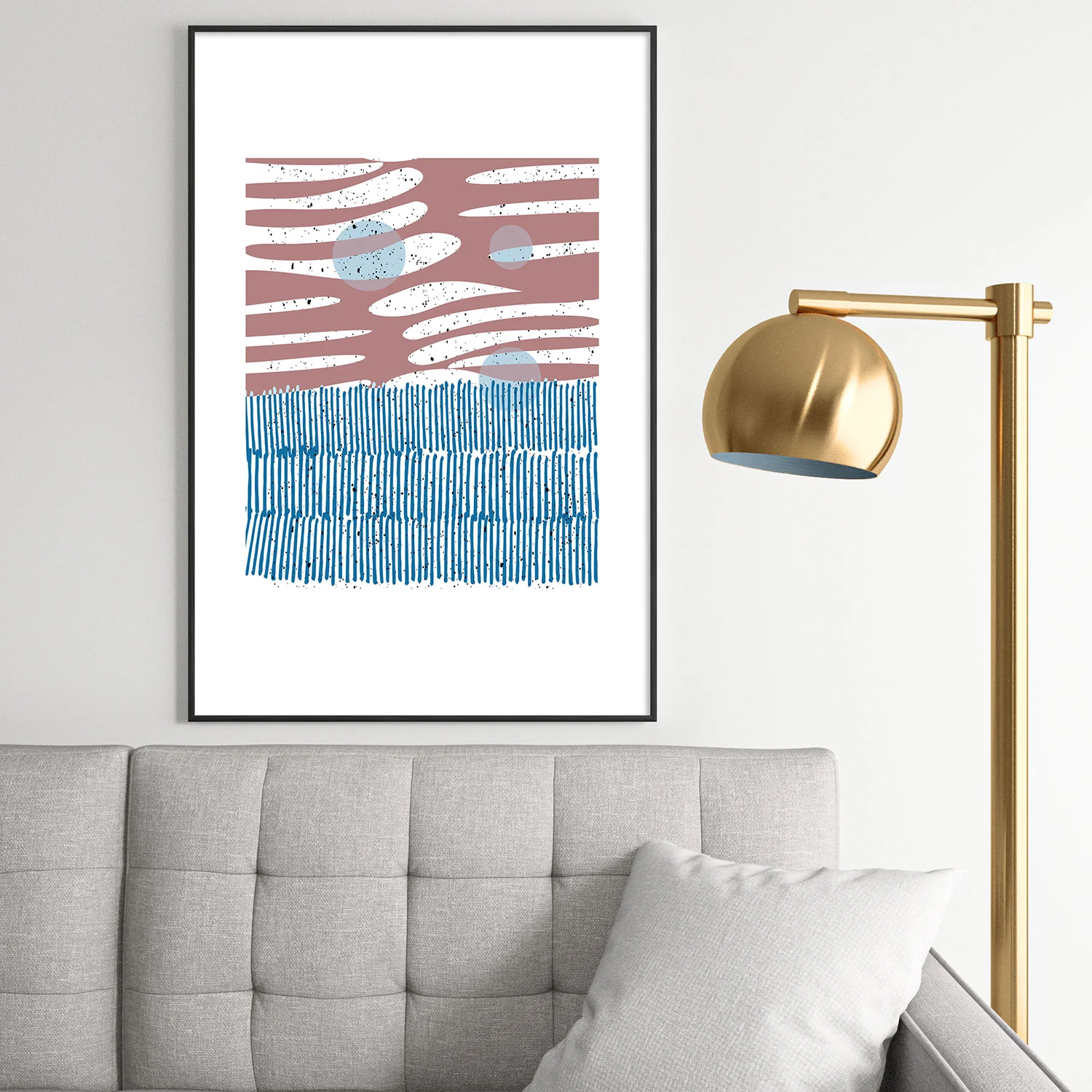 Mirimo Shore Mood Metal Framed Art Print - Image 46